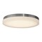 Dweled Slice 15in LED Round Flush Mount 3000K in Brushed Nickel FM-41 - alternate 1